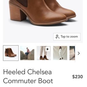 Nisolo chelsea heeled boots - waterproof!!!